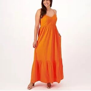 Destination 365 Regular Seersucker Maxi Dress